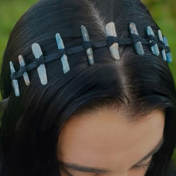Sage Goddess Accessories - Blue Kyanite Headband